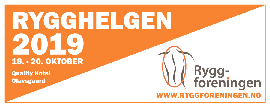 Oppdatert program for Rygghelgen 2019